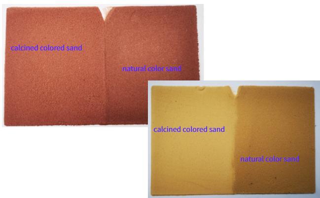 China Factory Price Waterproof Not Fade High-Temperature Sintered Paint Pigment Color Sand